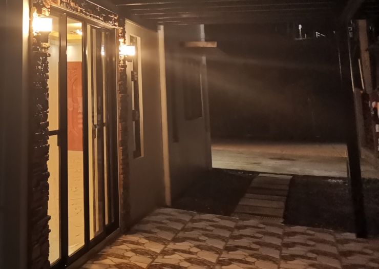 install security lighting